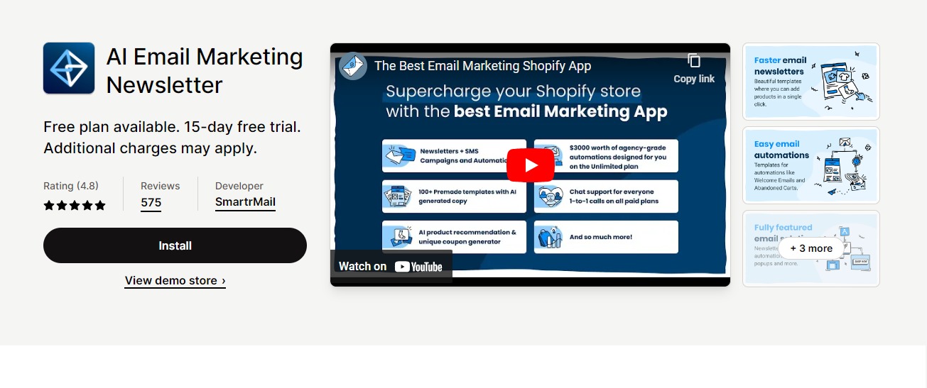 shopify email marketing